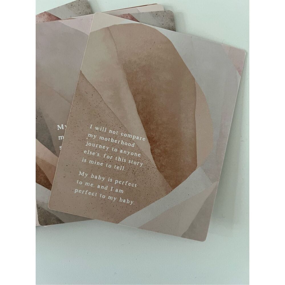 NWT Nicu Mama Affirmations 20 Deck Uplifting Affirmations  Fourth Trimester Mama - Picture 5 of 7